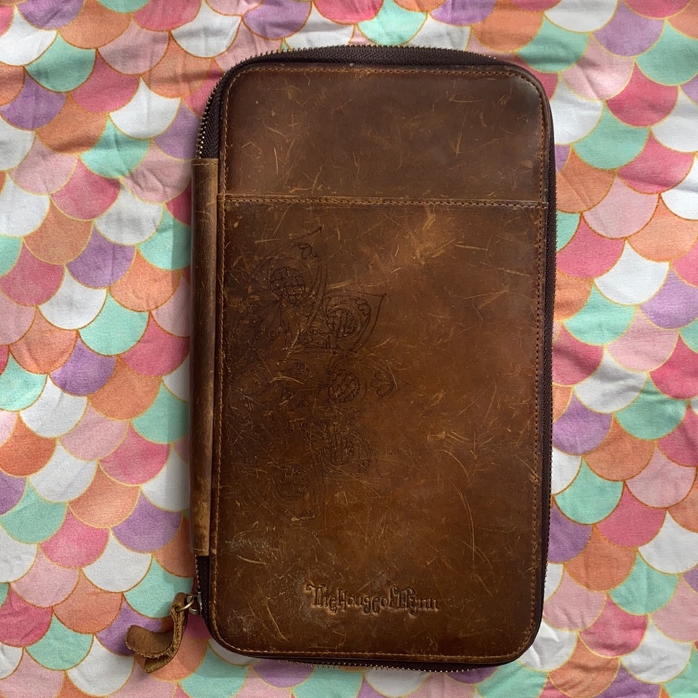 The House Of Flynn OG Mermaid Mandala travelers wallet